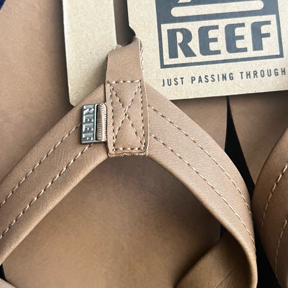 REEF Men's Flip Flop Sandals Sz 11 brown - Picture 6 of 6